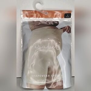 Ingrid & Isabel Maternity Shapewear Shorts BLACK Size L (12-14) NEW